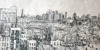 scroll ink drawing of Bedford-stuyvesant, Brooklyn, New York